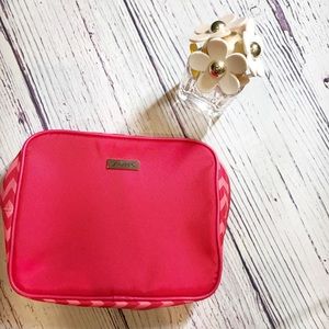 Shiseido Red Cosmetic Bag